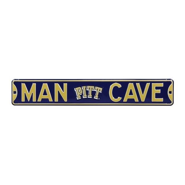 Authentic Street Signs Authentic Street Signs 70352 Pitt Panthers Man Cave Street Sign 70352